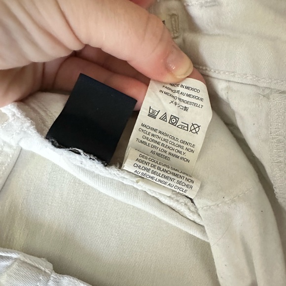 Madewell 9” High-Rise Skinny Jeans in White! 90% Cotton! - Picture 5 of 11